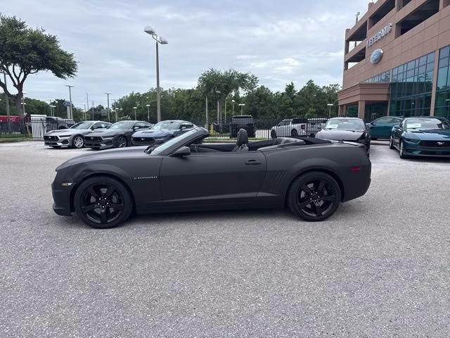 2012 Silver Ice Metallic Chevrolet Camaro 2SS RWD Convertible
