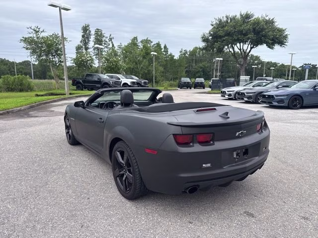 2012 Silver Ice Metallic Chevrolet Camaro 2SS RWD Convertible