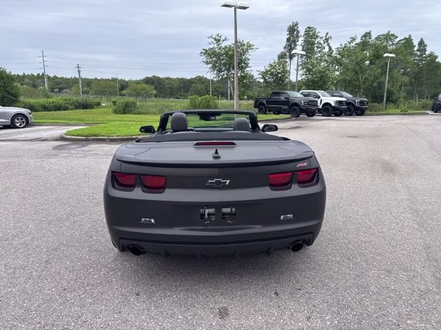 2012 Silver Ice Metallic Chevrolet Camaro 2SS RWD Convertible