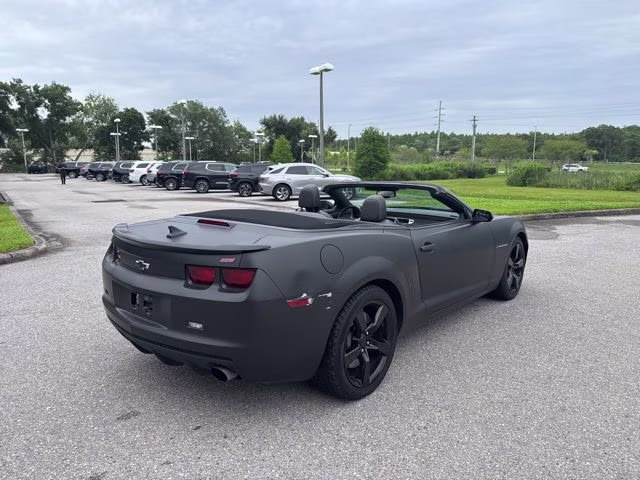 2012 Silver Ice Metallic Chevrolet Camaro 2SS RWD Convertible