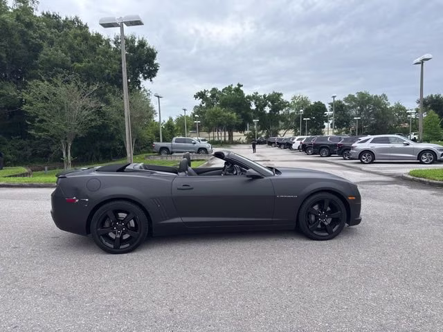 2012 Silver Ice Metallic Chevrolet Camaro 2SS RWD Convertible