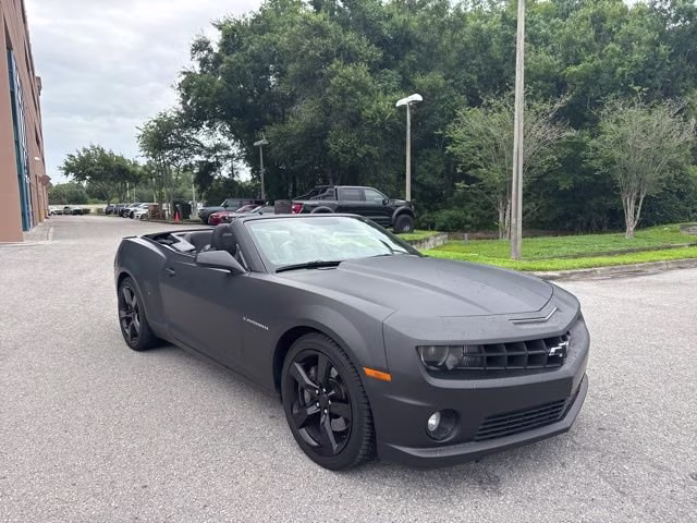 2012 Silver Ice Metallic Chevrolet Camaro 2SS RWD Convertible