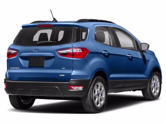 2021 Lightning Blue Metallic Ford EcoSport SE FWD SUV