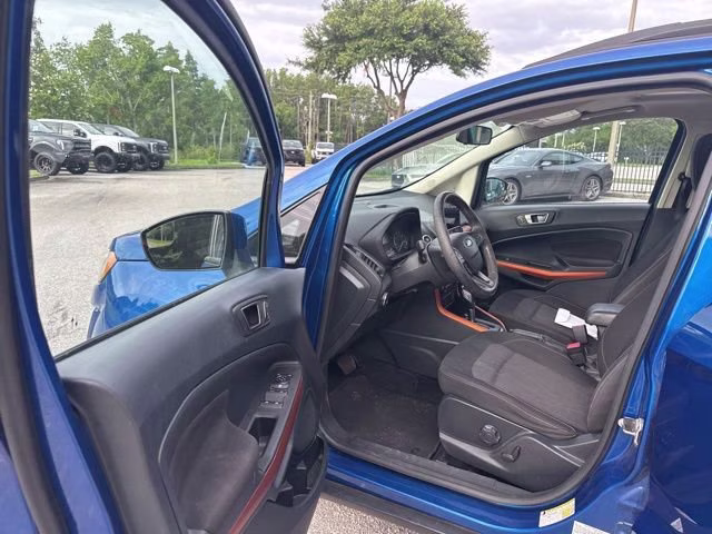 2021 Lightning Blue Metallic Ford EcoSport SE FWD SUV