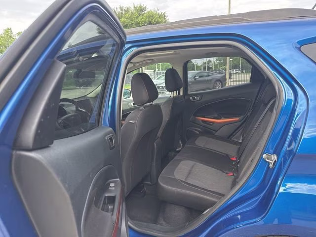 2021 Lightning Blue Metallic Ford EcoSport SE FWD SUV