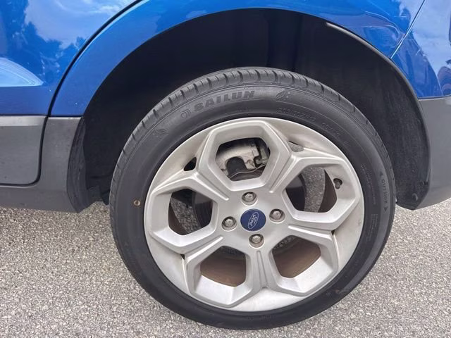 2021 Lightning Blue Metallic Ford EcoSport SE FWD SUV