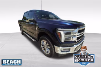 2024 Antimatter Blue Metallic Ford F-150 Lariat 4X4 Truck