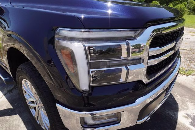 2024 Antimatter Blue Metallic Ford F-150 Lariat 4X4 Truck
