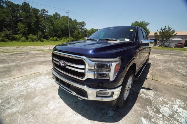 2024 Antimatter Blue Metallic Ford F-150 Lariat 4X4 Truck