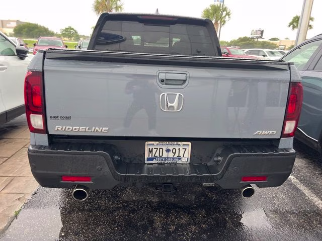 2023 Gray Honda Ridgeline Black Edition AWD Truck