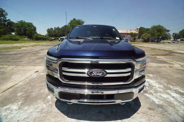 2024 Antimatter Blue Metallic Ford F-150 Lariat 4X4 Truck