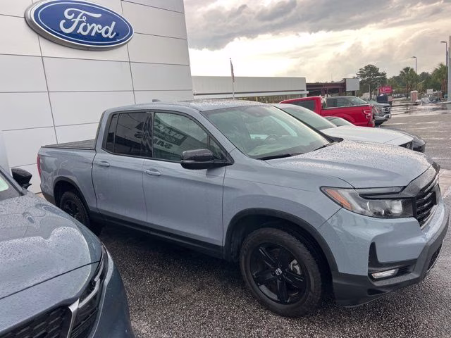 2023 Gray Honda Ridgeline Black Edition AWD Truck