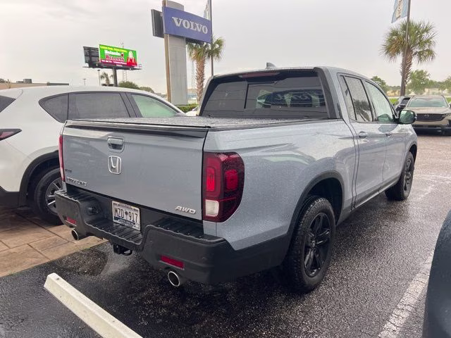 2023 Gray Honda Ridgeline Black Edition AWD Truck