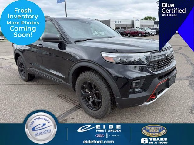 2023 Agate Black Metallic Ford Explorer Timberline 4X4 SUV