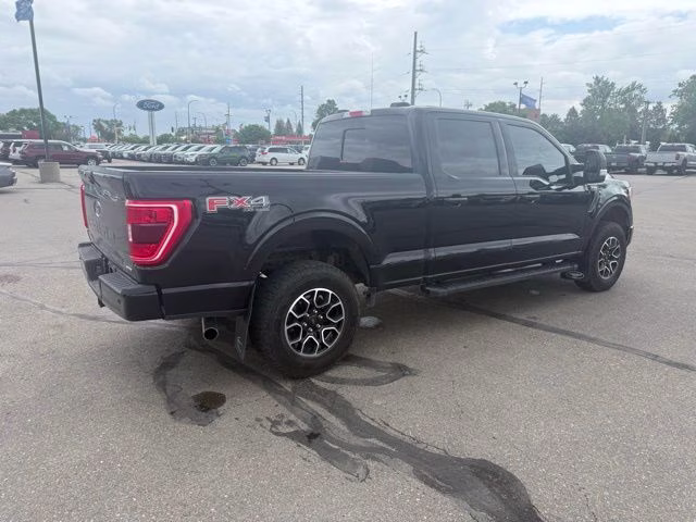 2022 Black Ford F-150 XLT 4X4 Truck