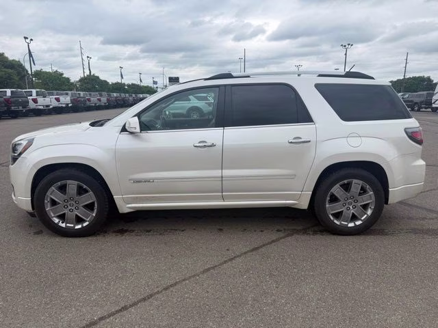 2013 White Diamond Clearcoat GMC Acadia Denali AWD SUV