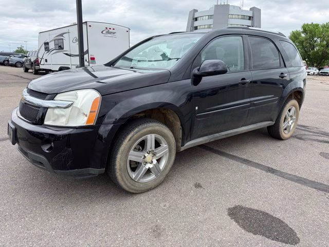 2008 Black Chevrolet Equinox LT AWD SUV