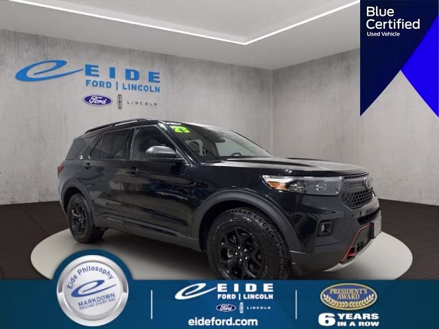 2023 Agate Black Metallic Ford Explorer Timberline 4X4 SUV