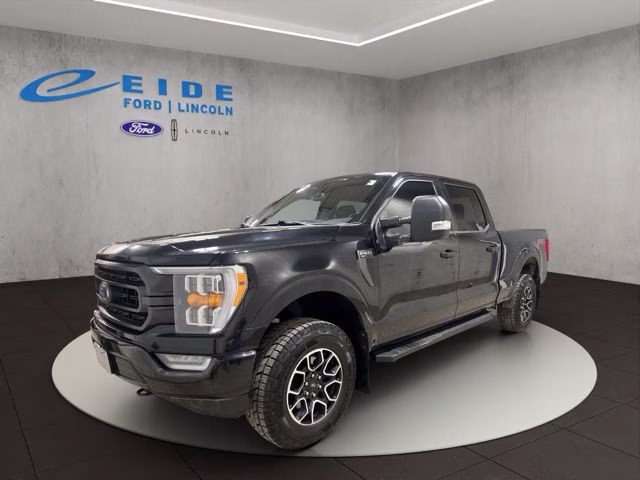 2022 Agate Black Metallic Ford F-150 XLT 4X4 Truck