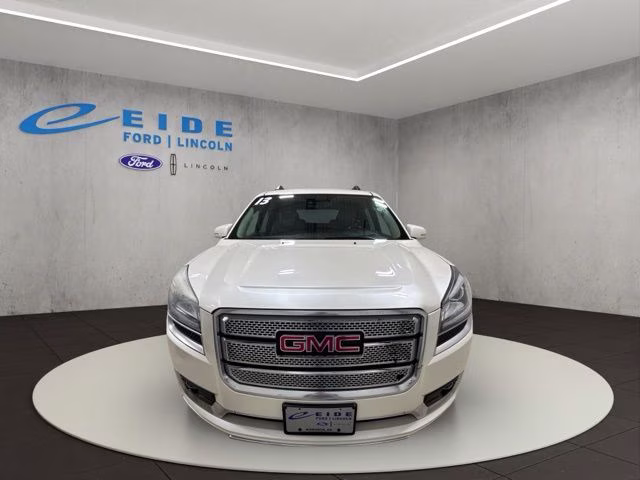 2013 White Diamond Tricoat GMC Acadia Denali AWD SUV