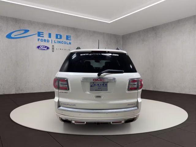 2013 White Diamond Tricoat GMC Acadia Denali AWD SUV