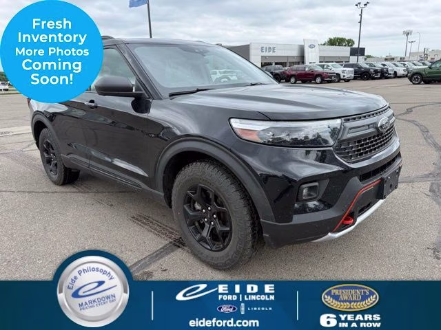 2023 Agate Black Metallic Ford Explorer Timberline 4X4 SUV