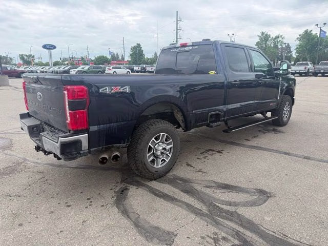 2023 Blue Metallic Ford Super Duty F-350 SRW Lariat 4X4 Truck