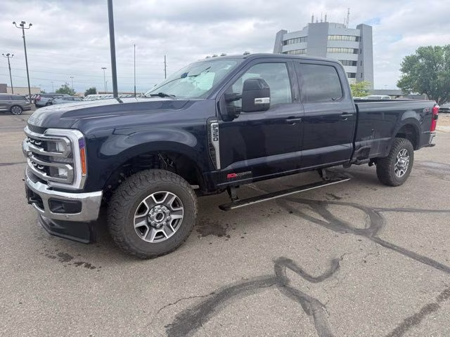 2023 Blue Metallic Ford Super Duty F-350 SRW Lariat 4X4 Truck