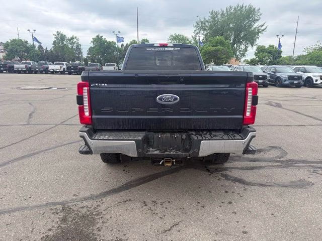 2023 Blue Metallic Ford Super Duty F-350 SRW Lariat 4X4 Truck