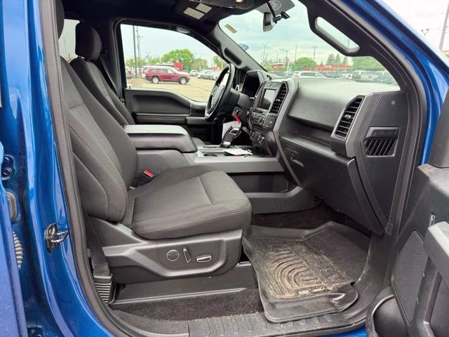 2018 Lightning Blue Ford F-150 XLT 4X4 Truck