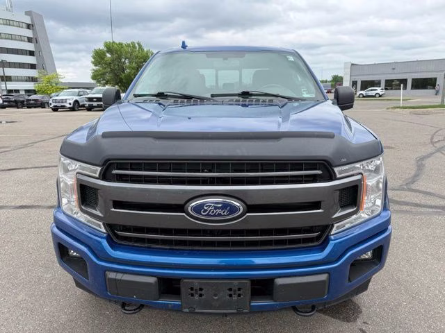 2018 Lightning Blue Ford F-150 XLT 4X4 Truck