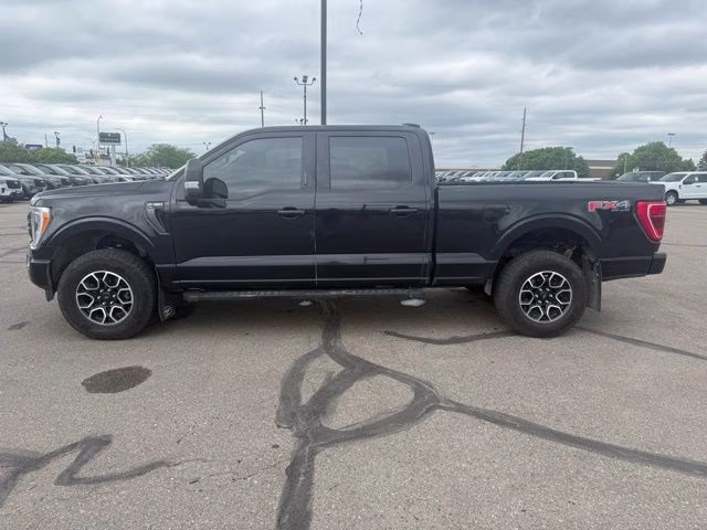 2022 Black Ford F-150 XLT 4X4 Truck