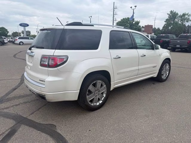 2013 White Diamond Clearcoat GMC Acadia Denali AWD SUV