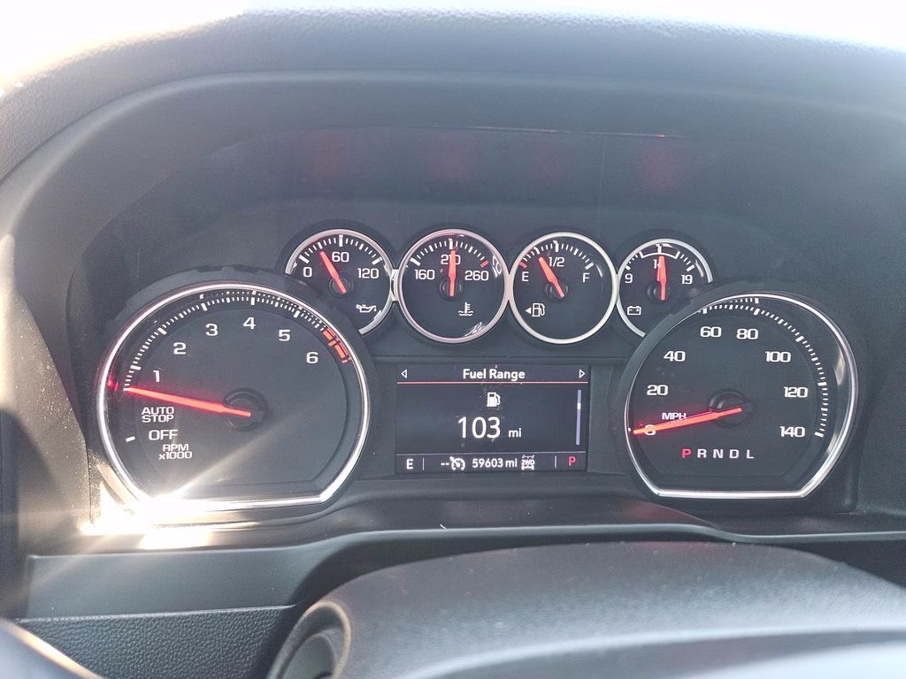 2022 Summit White Chevrolet Silverado 1500 LTD LT 4X4 Truck