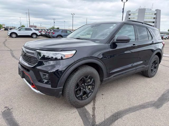 2023 Agate Black Metallic Ford Explorer Timberline 4X4 SUV