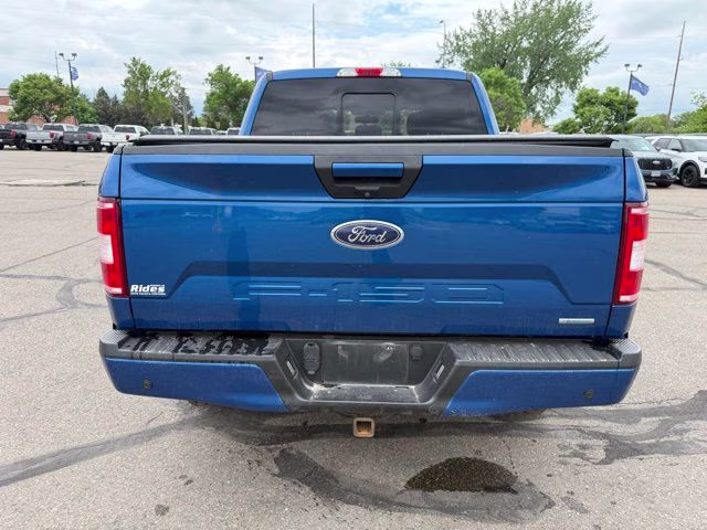 2018 Lightning Blue Ford F-150 XLT 4X4 Truck