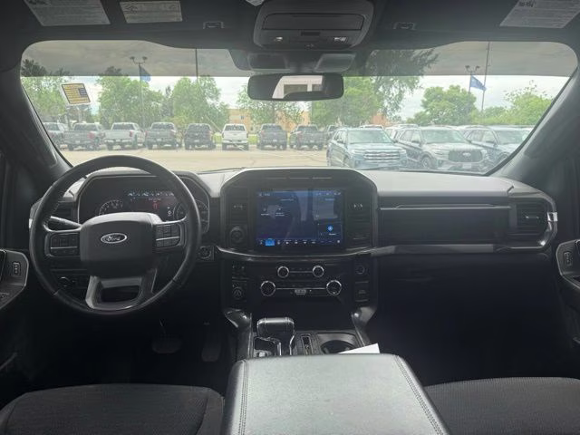 2022 Black Ford F-150 XLT 4X4 Truck