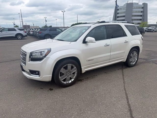2013 White Diamond Clearcoat GMC Acadia Denali AWD SUV