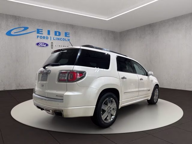 2013 White Diamond Tricoat GMC Acadia Denali AWD SUV