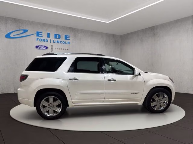 2013 White Diamond Tricoat GMC Acadia Denali AWD SUV