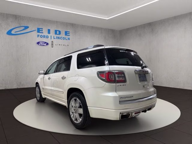 2013 White Diamond Tricoat GMC Acadia Denali AWD SUV