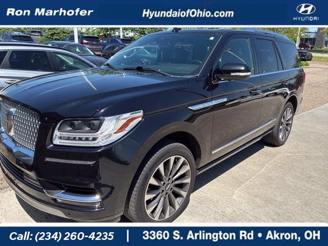 2021 Black Lincoln Navigator Reserve 4X4 SUV