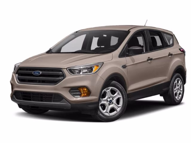 2018 White Gold Ford Escape SEL FWD SUV