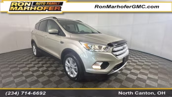 2018 White Gold Metallic Ford Escape SEL FWD SUV