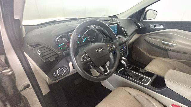 2018 White Gold Metallic Ford Escape SEL FWD SUV