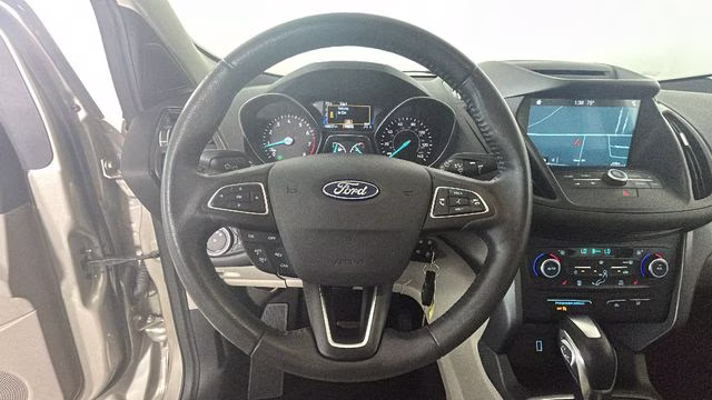 2018 White Gold Metallic Ford Escape SEL FWD SUV