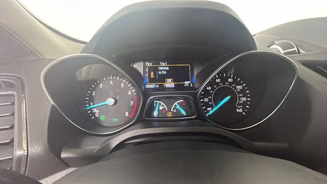 2018 White Gold Metallic Ford Escape SEL FWD SUV