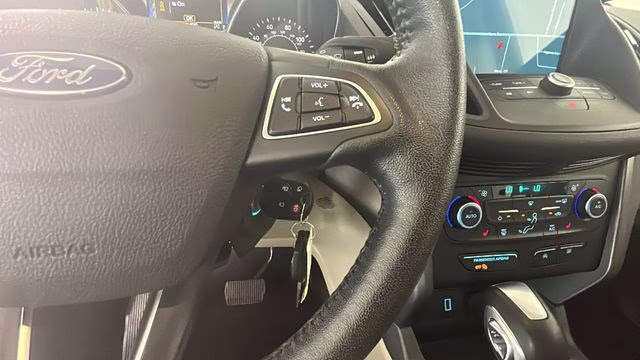 2018 White Gold Metallic Ford Escape SEL FWD SUV
