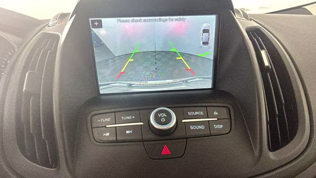 2018 White Gold Metallic Ford Escape SEL FWD SUV