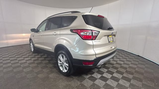 2018 White Gold Metallic Ford Escape SEL FWD SUV